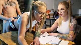 Fiatal natalie wayne többet ad a tanárának mint ötven dollárt a pinájával