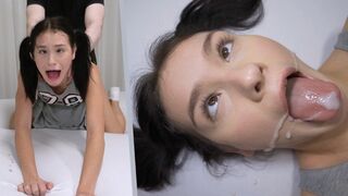 Bűbájos 18 éves tinédzser megkamatyolva a gigászi faszú kegyetlen főbérlője által - matty mila perez